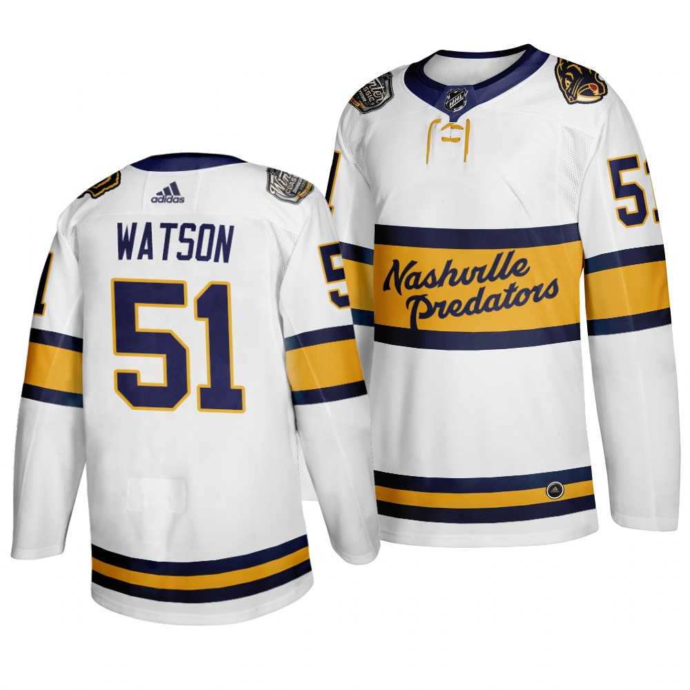Predators 51 Austin Watson White 2020 Winter Classic Adidas Jersey Dzhi,We sell and wholesale Predators 51 Austin Watson White 2020 Winter Classic Adidas Jersey Dzhi on line form chian!